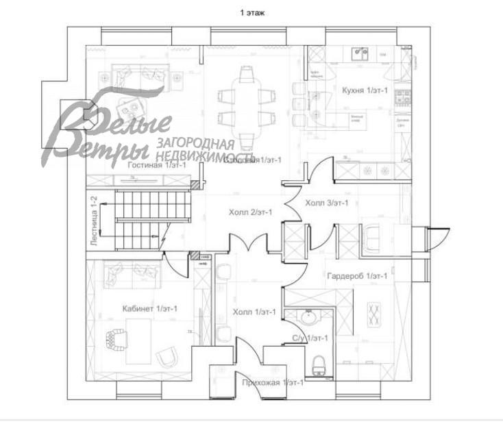 Дом Бристоль к/п Лапшинка id 455-606 планировка0