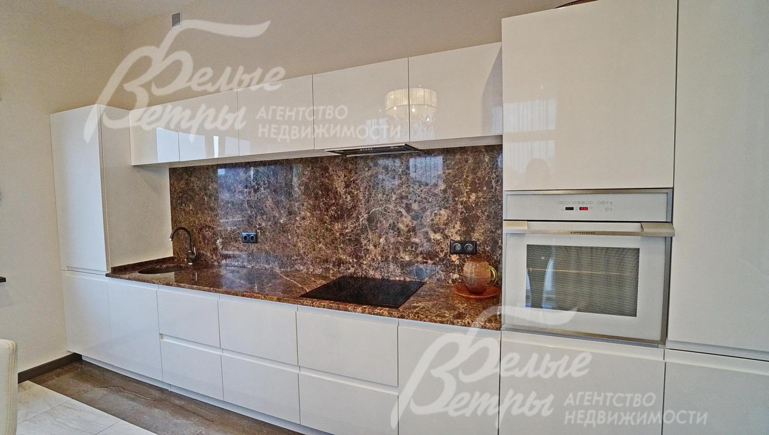 Современная кухня компании ЕВРОПРЕСТИЖ с техникой Kuppersberg
