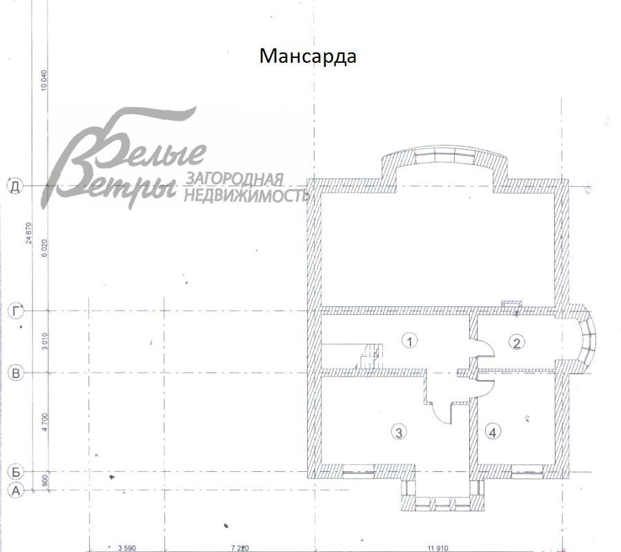 Дом в аренду Новоглаголево к/п Новоглаголево id 203-037 планировка2
