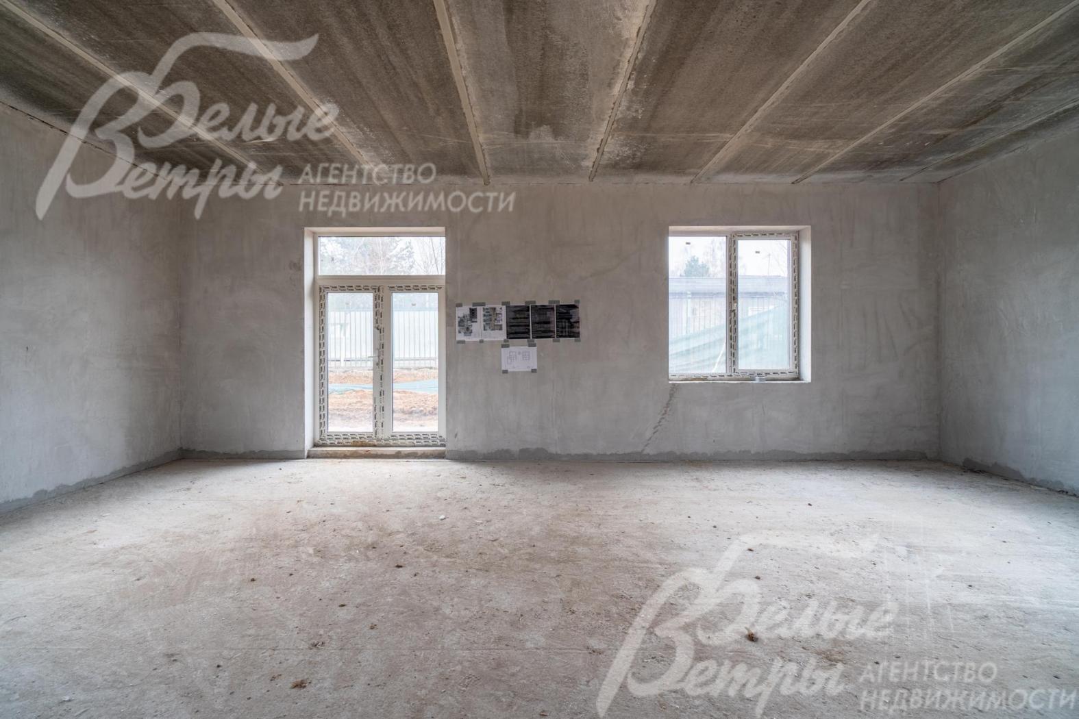 Стены оштукатурены