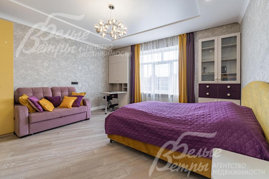 Спальня 22 кв.м на втором этаже