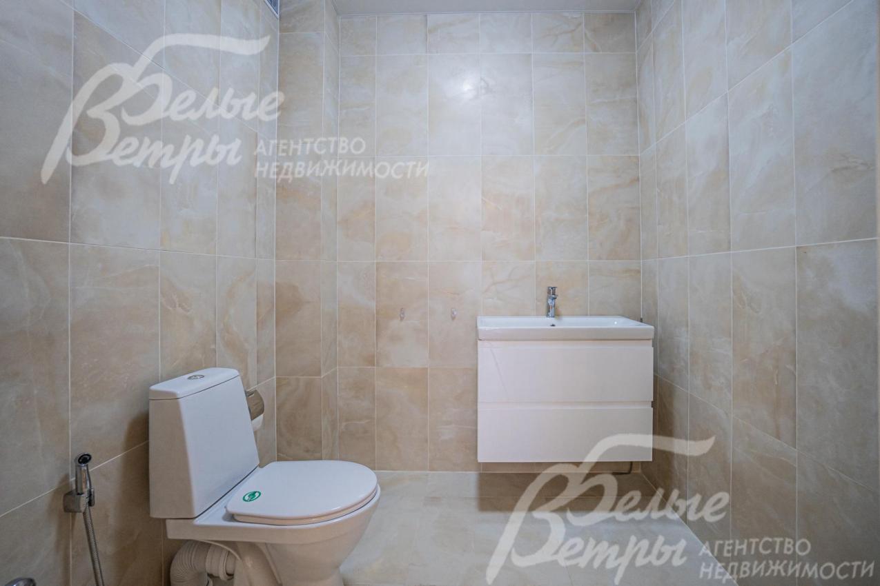 Санузел в цоколе (с душем)