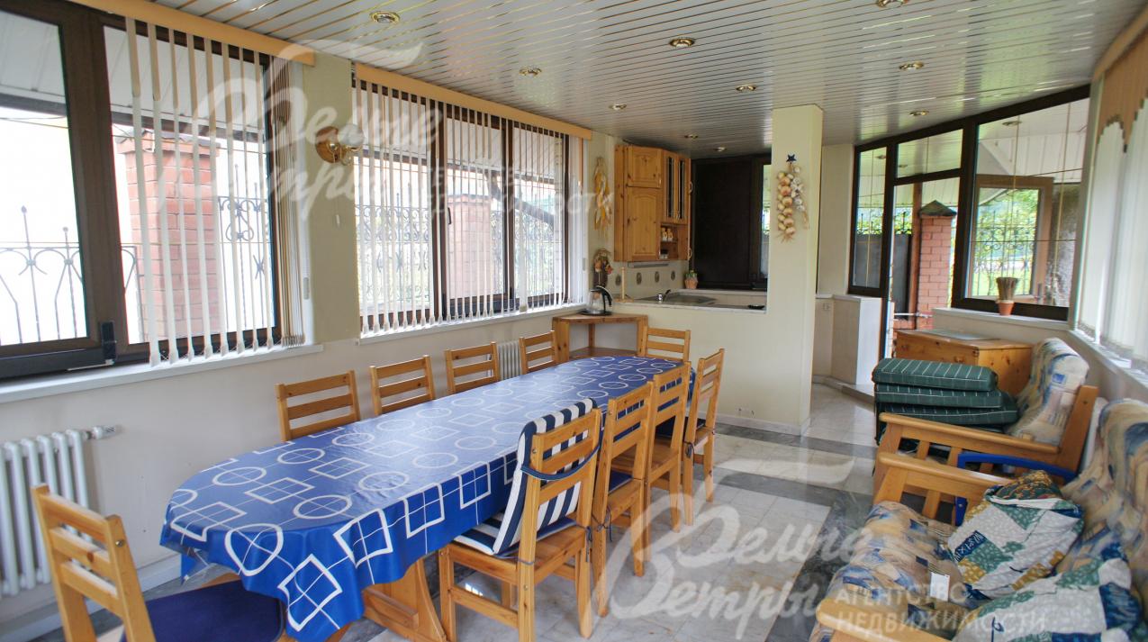 Зимняя беседка с барбекю