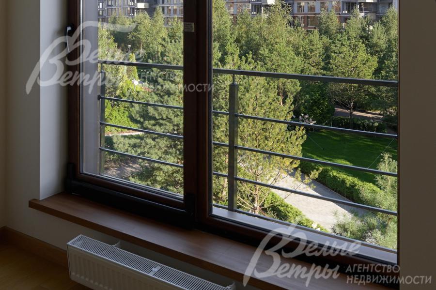 Вид на приватный парк