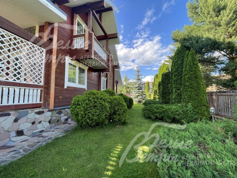 Облагороженный участок со множеством растений