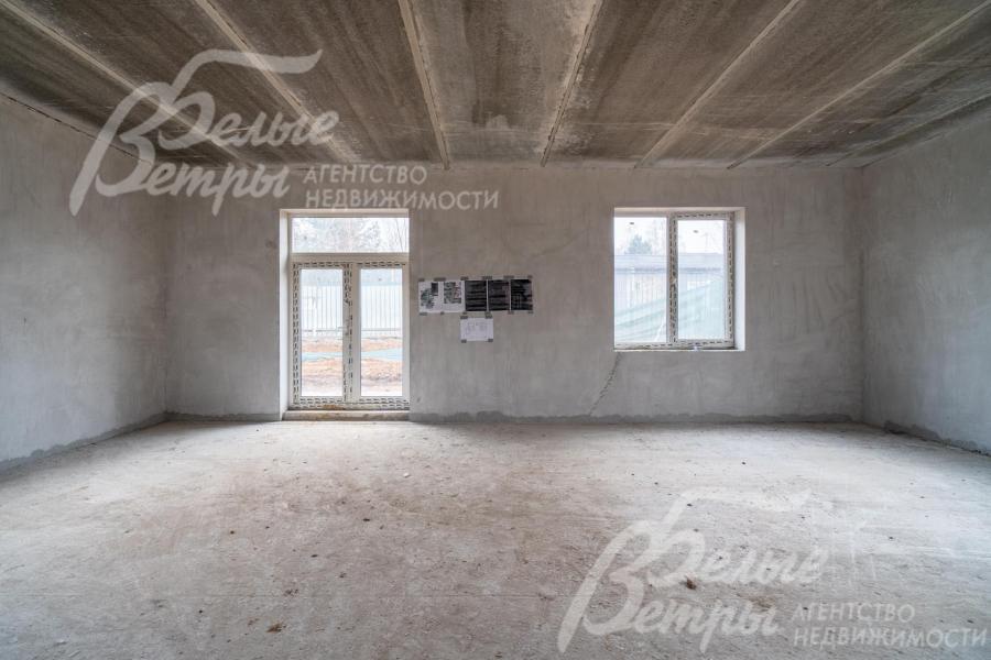 Стены оштукатурены