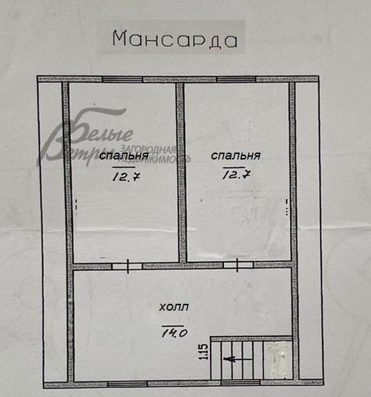 Дом Лукошкино СНТ  id 360-902 планировка1