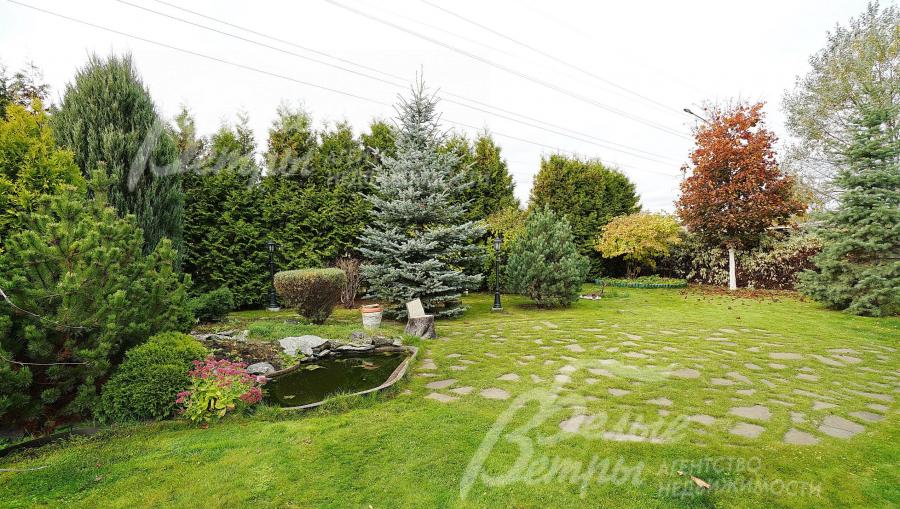 Участок 12 соток с ландшафтным дизайном