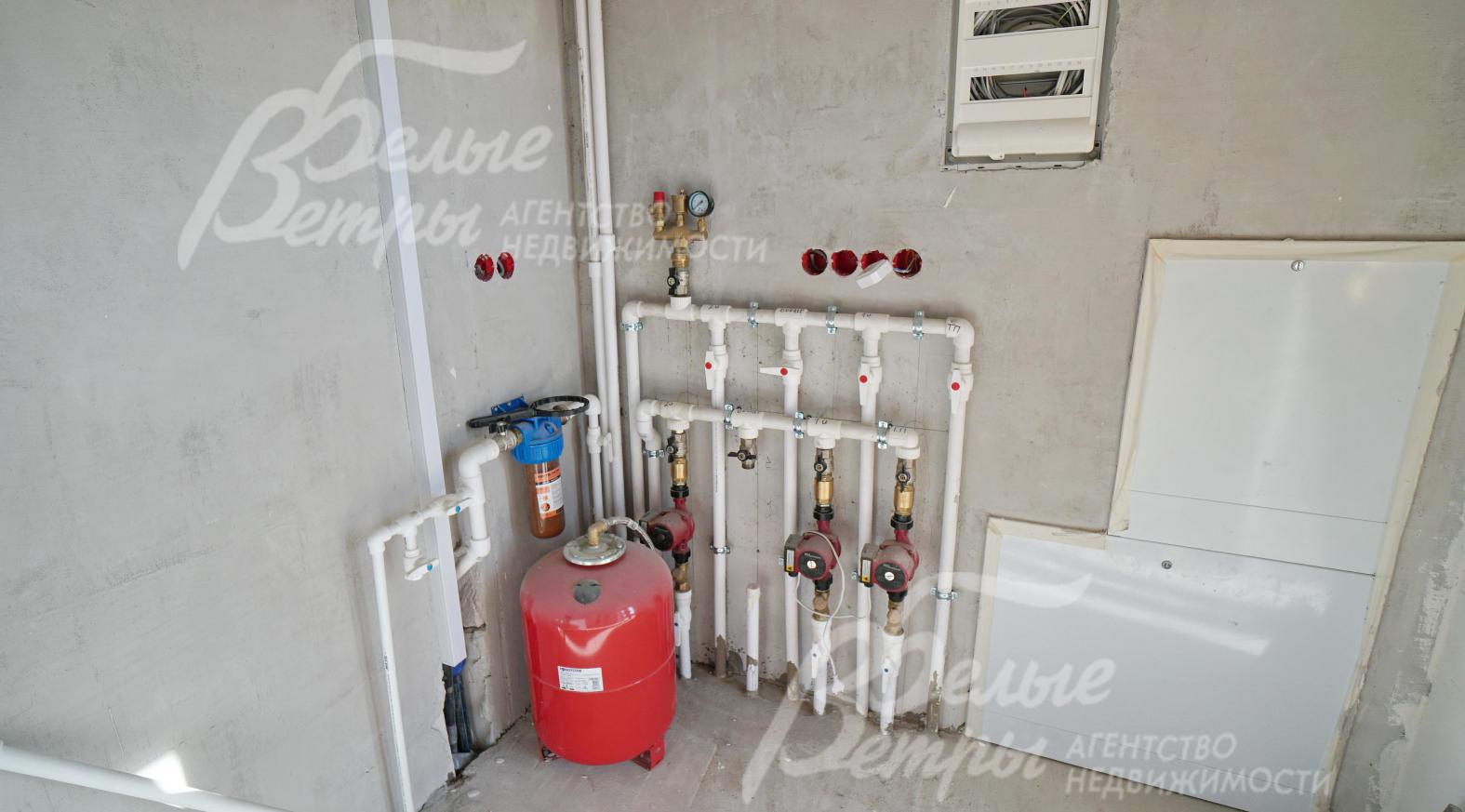 Все коммуникации заведены в дом