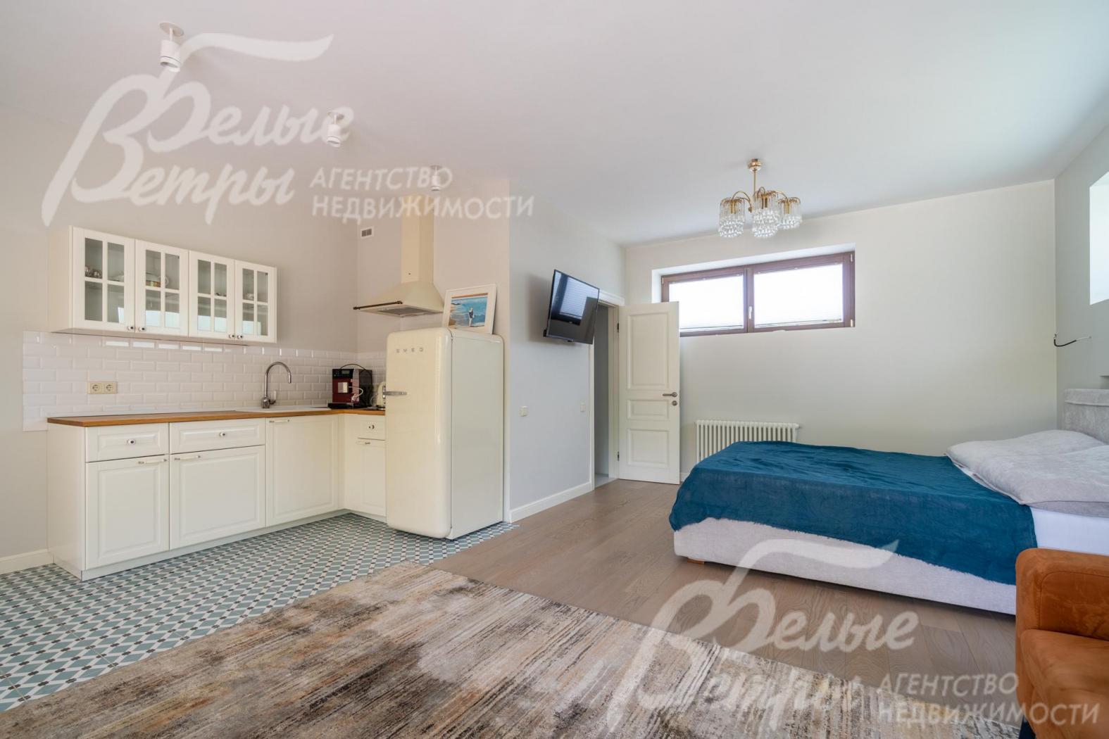 Гостевой блок (квартира) с кухонной зоной и спальней и санузлом