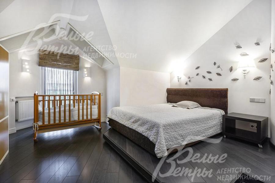 Спальня на 3ем этаже.