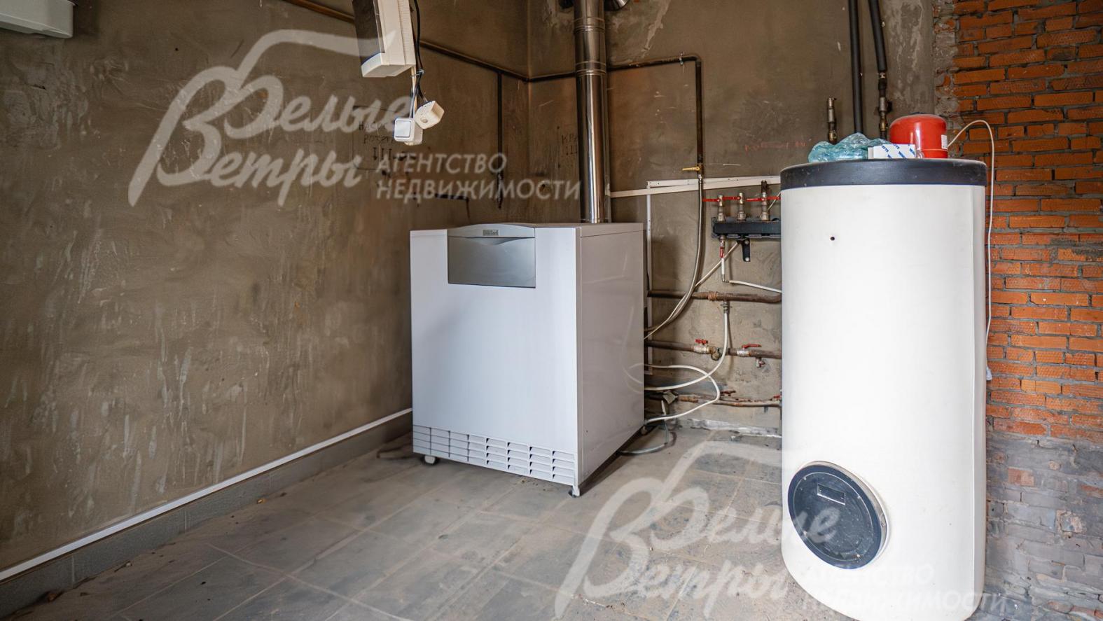 Установлены котел Vaillant, бойлер