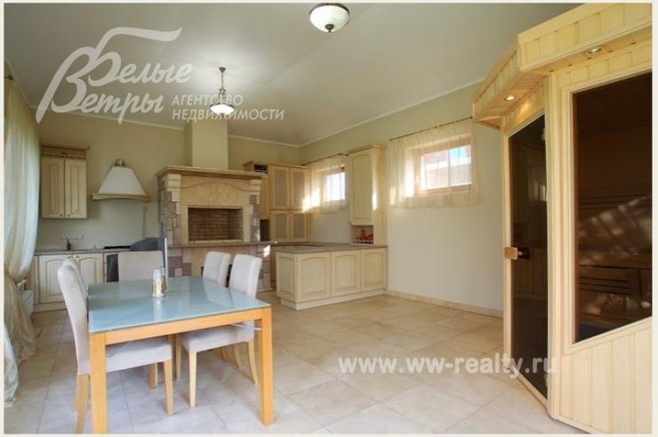 В домике-барбекю в том числе оборудована сауна