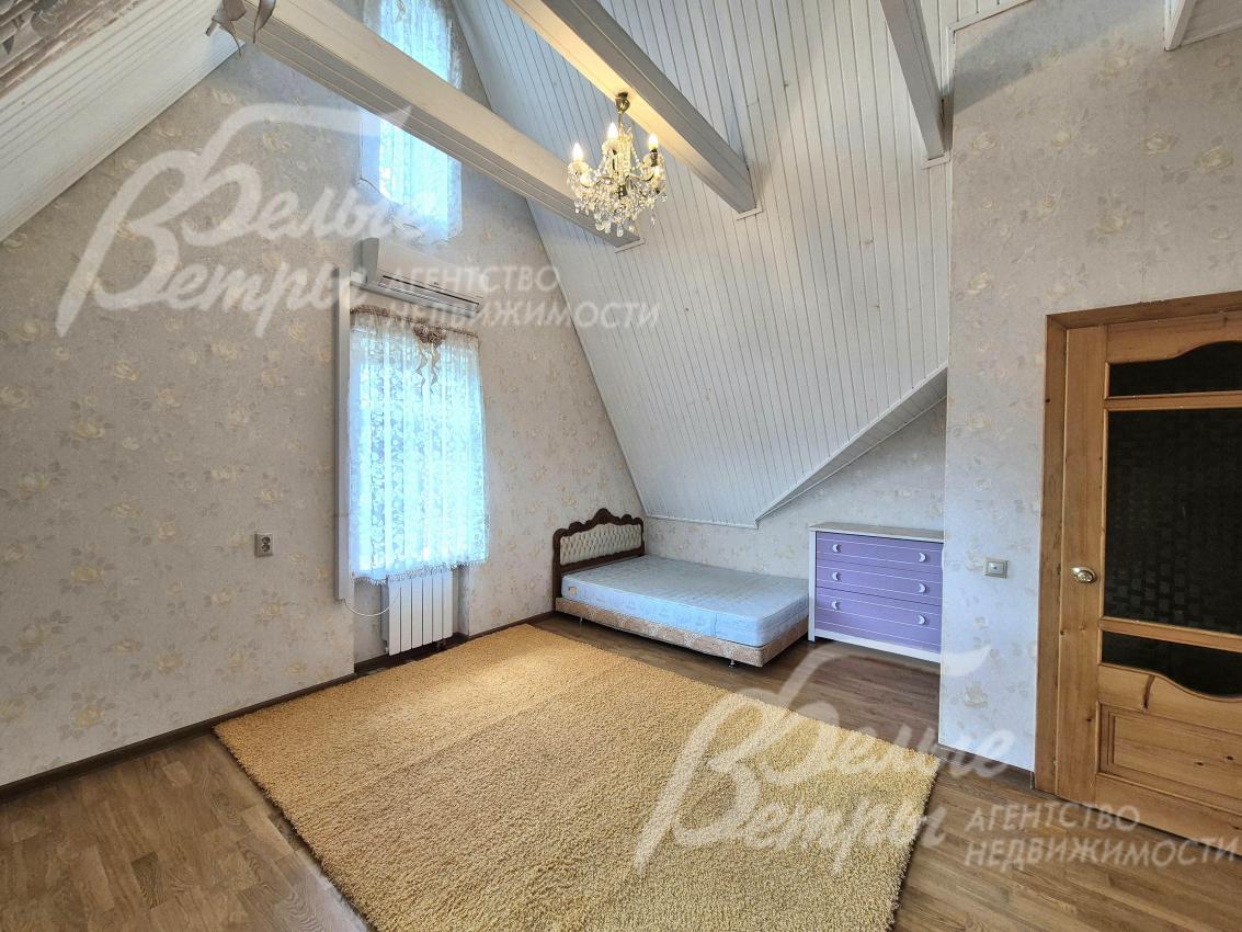 Спальня на 3-ем этаже.