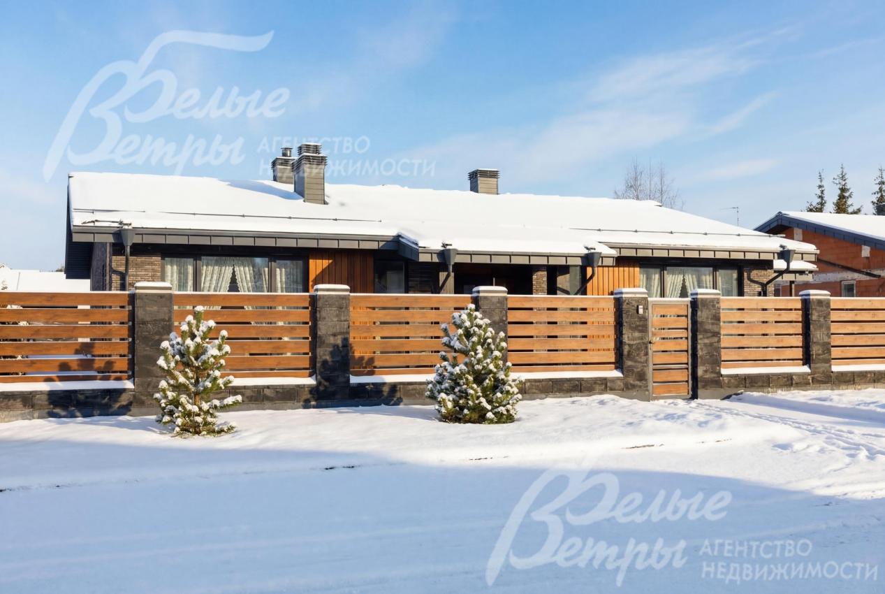 Одноэтажный дом 290 кв.м в обжитом КП Согласие-2