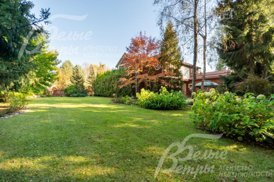 Высажен газон, установлена система автополива с датчиками влажности