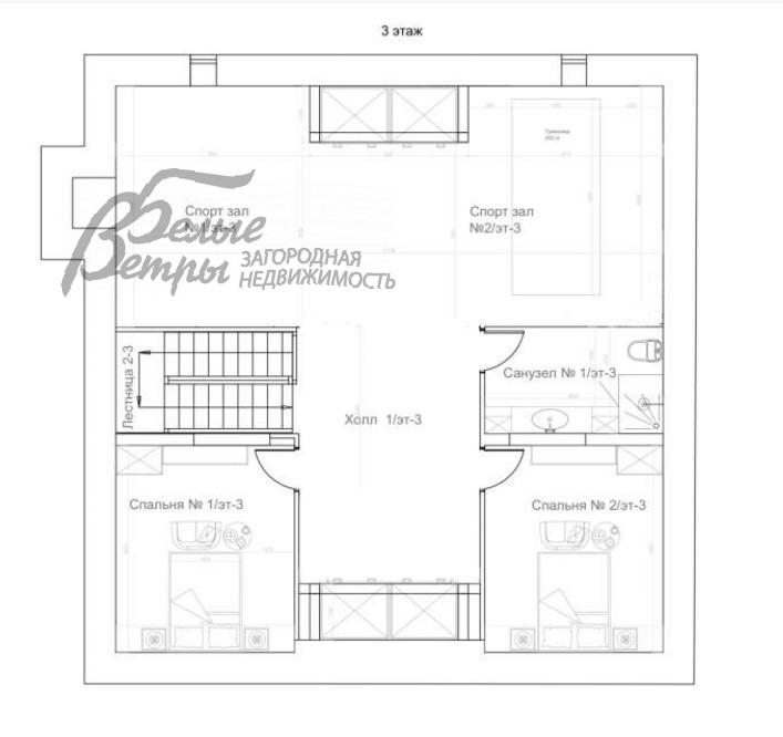 Дом Бристоль к/п Лапшинка id 455-606 планировка2