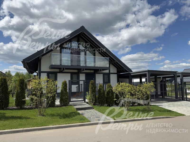 Дома в поселке Плесково