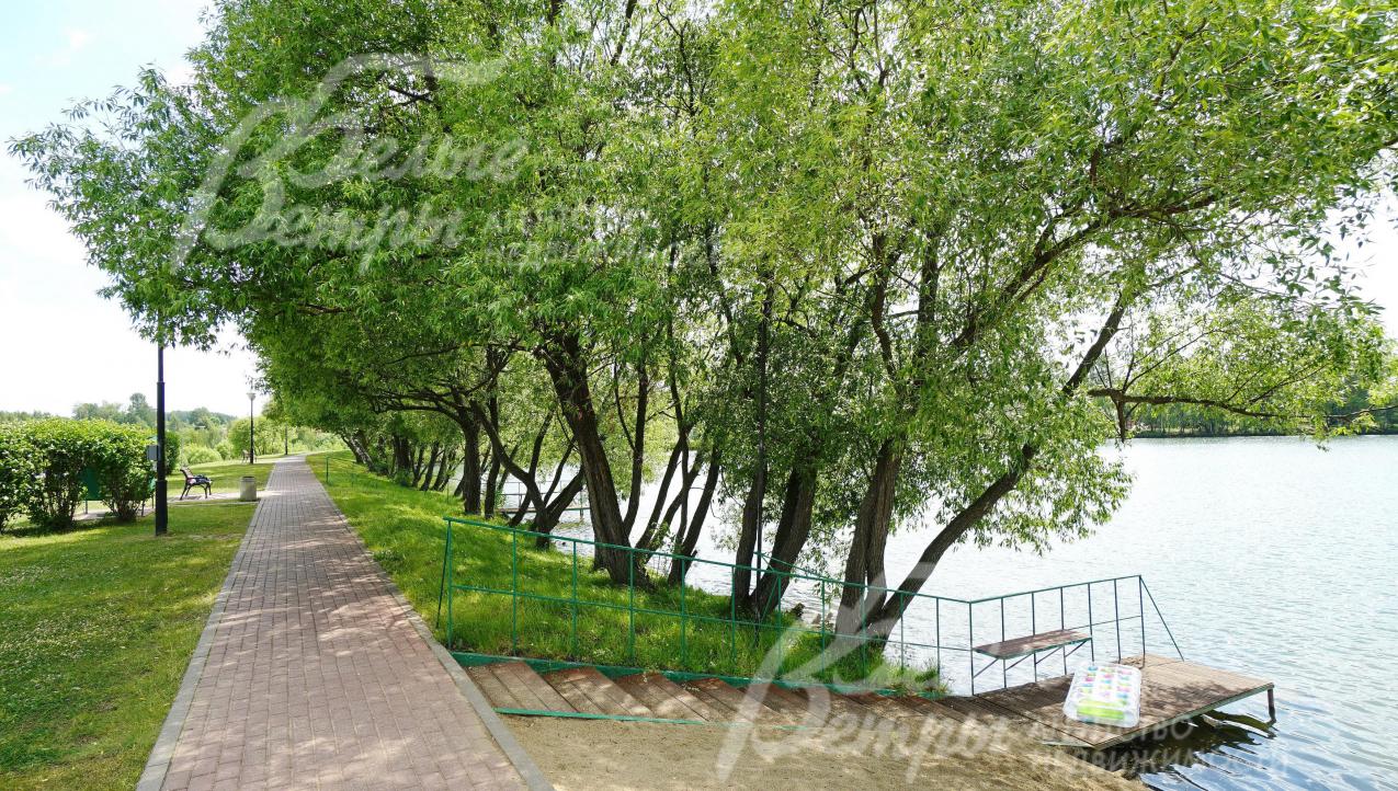 Велодорожки на берегу озера