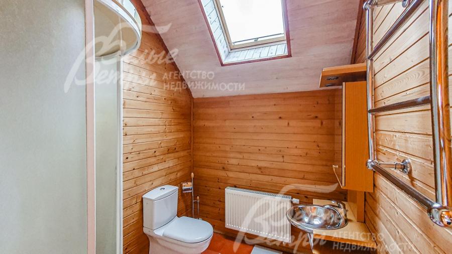 Санузел на мансарде