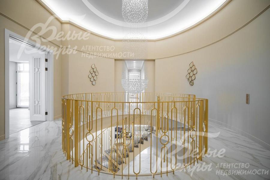 Кованые ограждения лестницы