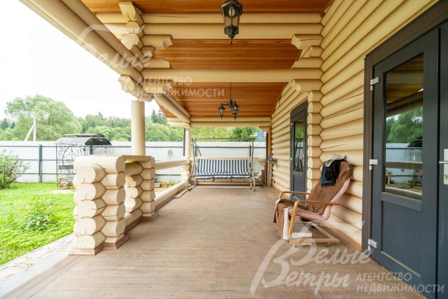 Терраса бани 