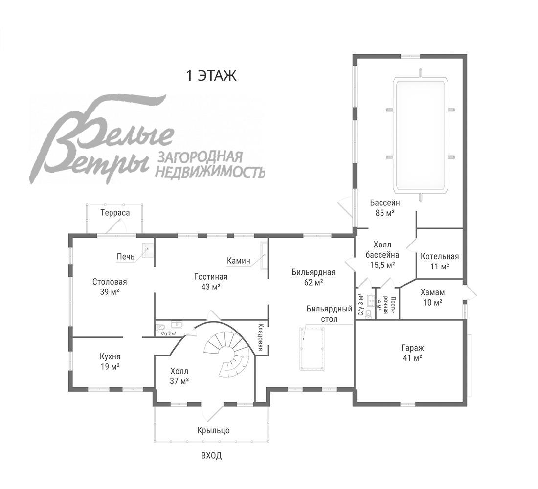 Дом Акиньшино  id 463-907 планировка0