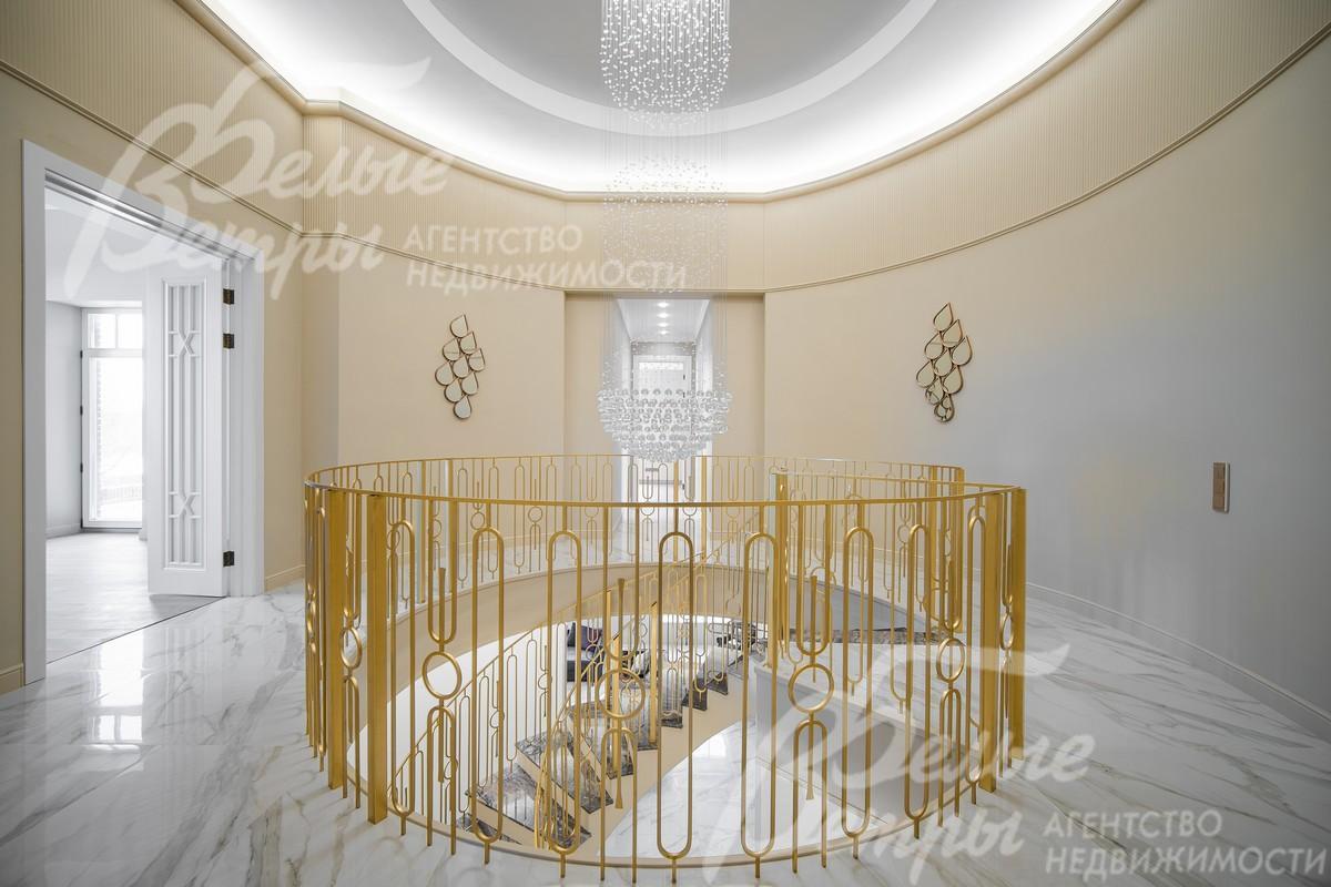 Кованые ограждения лестницы