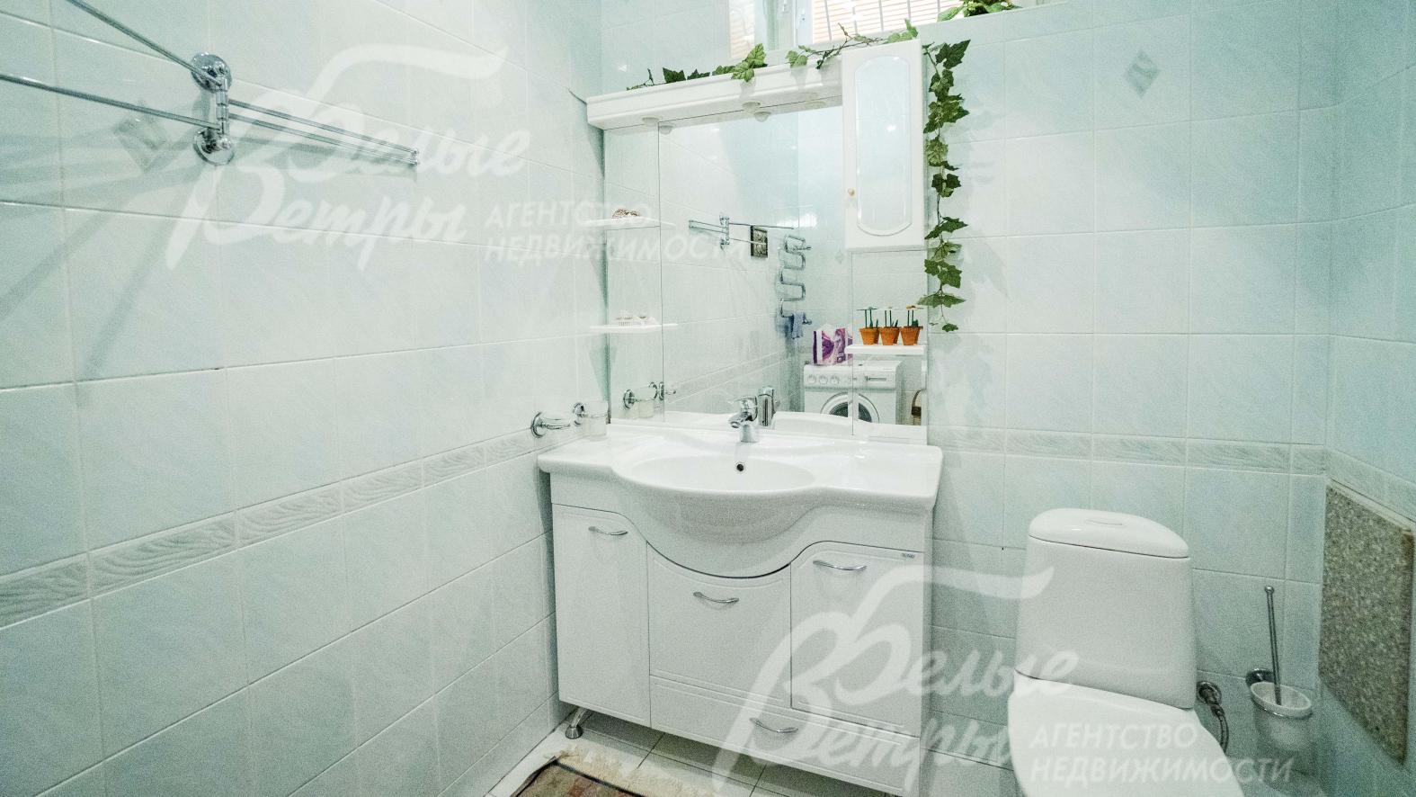 В доме установлена вся сантехника