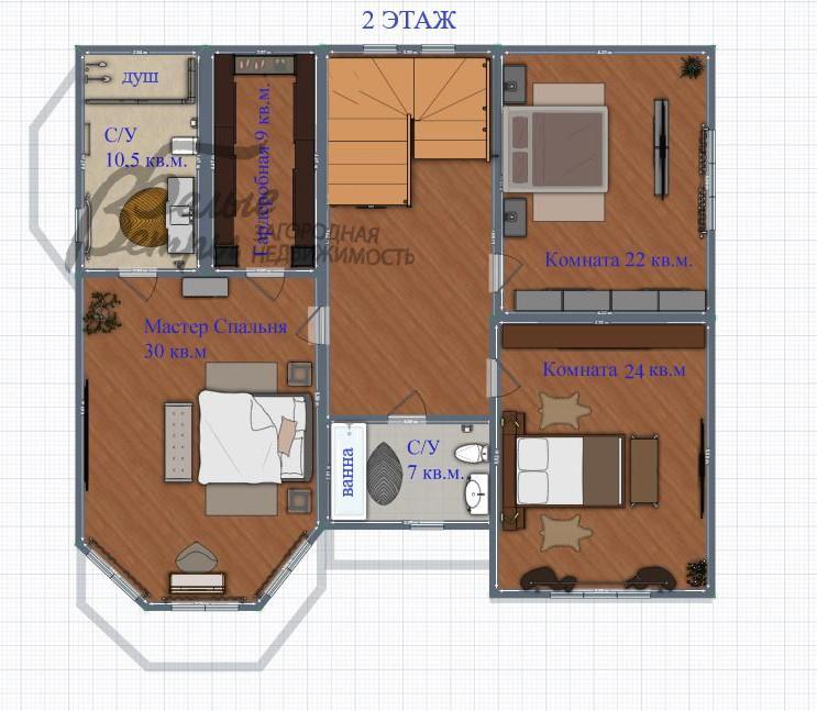 Дом Кленовая Аллея КП Уварово id 441-938 планировка1