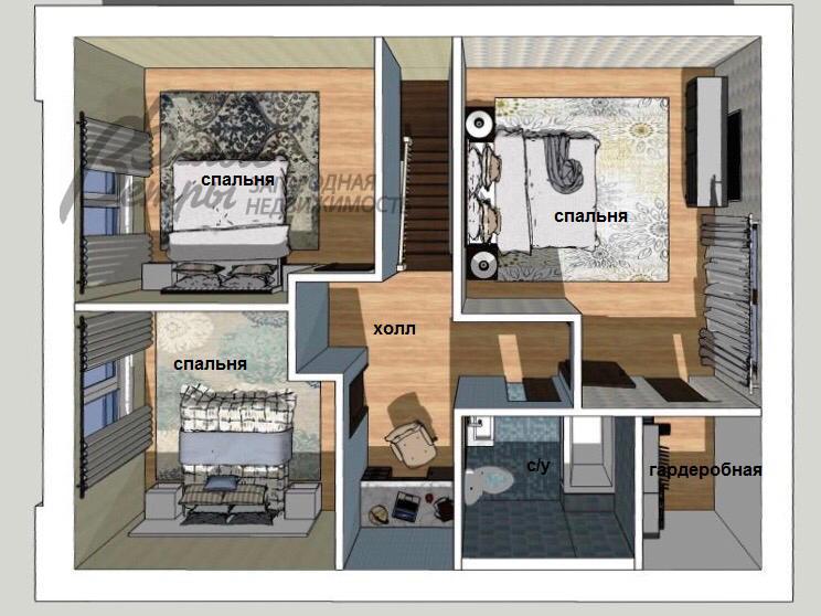 Дом Певчее КП Клоково id 514-916 планировка3